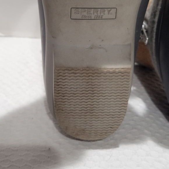 Sperry Top sider  womens 10 M wool rain duck grey ankle zip boots - Picture 8 of 12